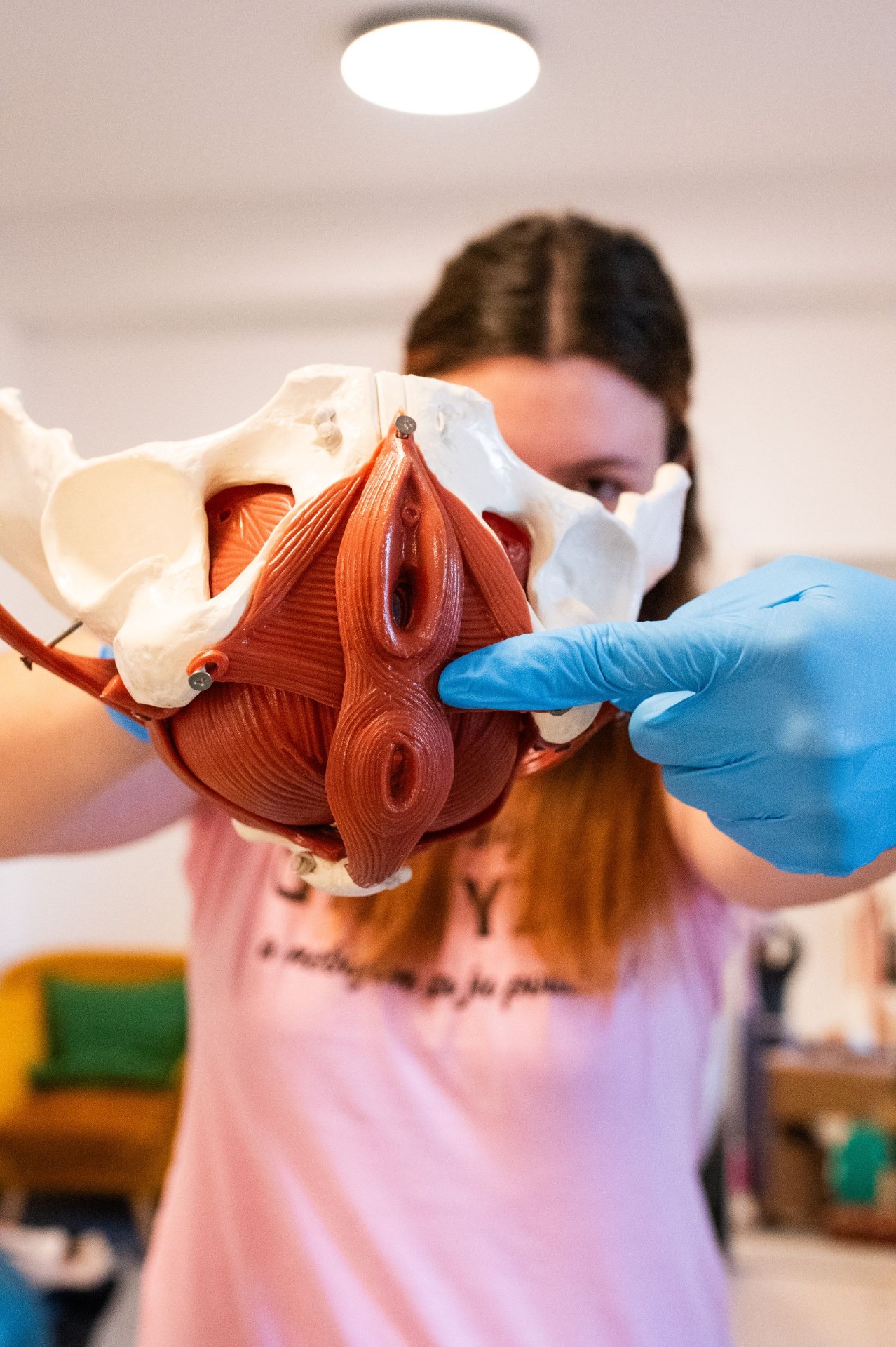Anatomické modely na edukáciu pacientiek