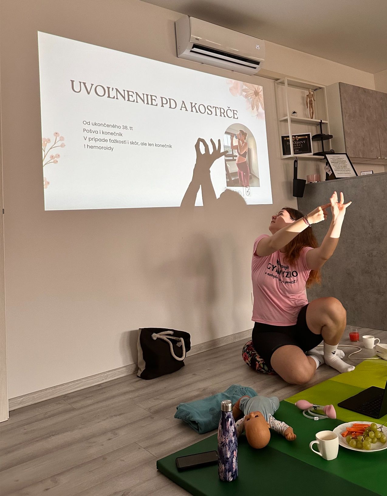 Vzdelávacia prezentácia o panvovom dne a kostrči